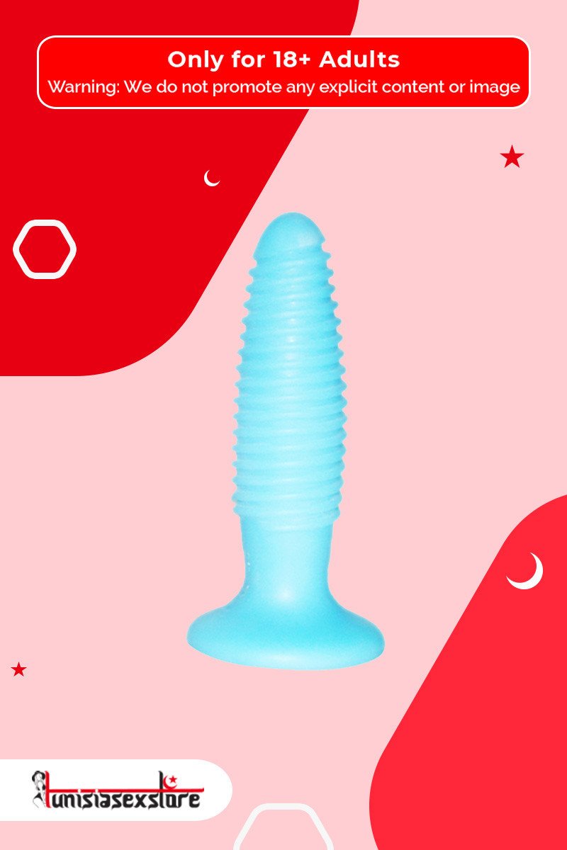 Ribbed Fat Anal Dildo AD-010