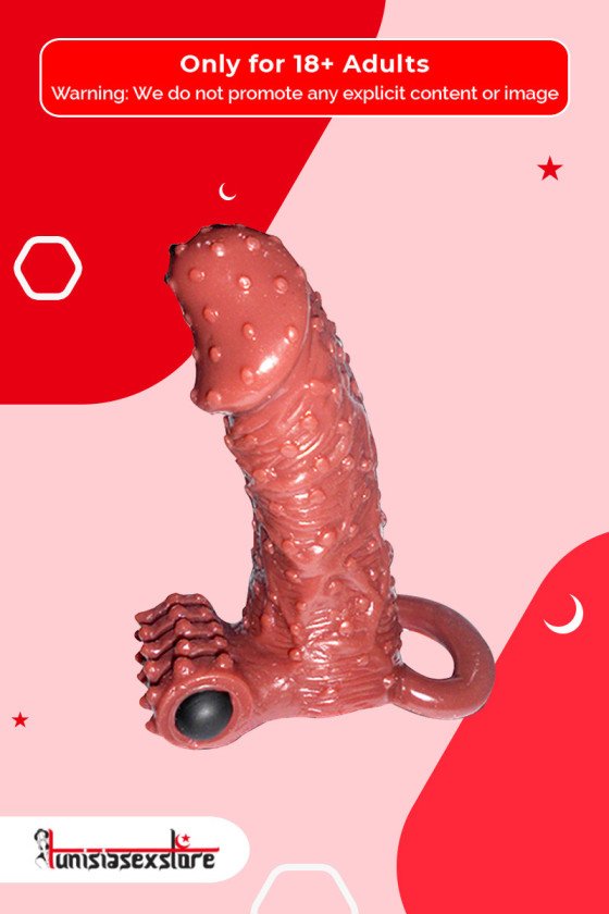 BRAVE MAN BAILE Vibration Choco Penis Extension Sleeve PES-023