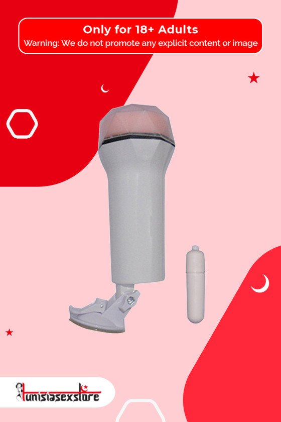 Super Soft Vibrating Masturbator With Suction MS-048