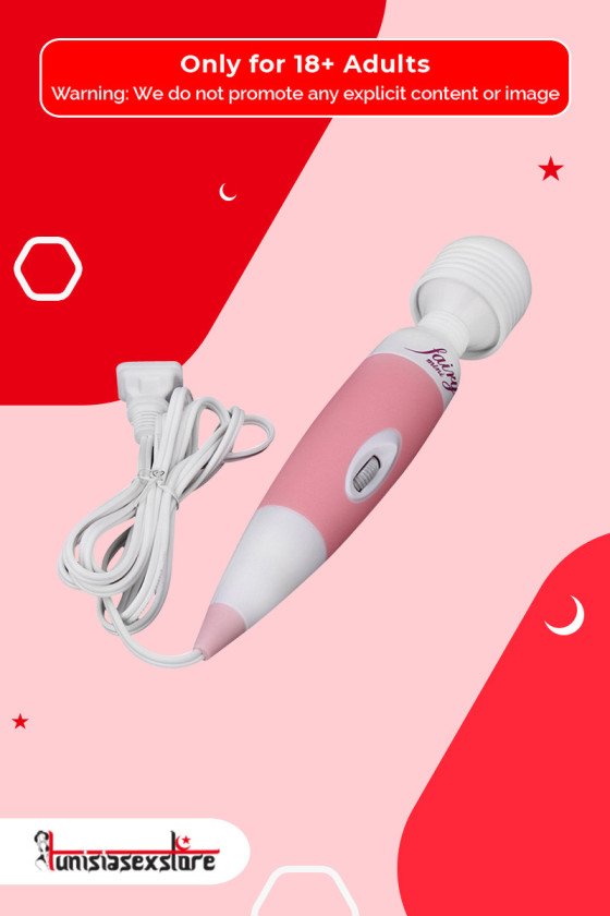 Powerful Multispeed Fairy Female Personal Wand Massager VM-009