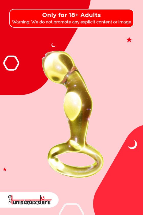 Jaguar Golden Glass Dildo GD-009