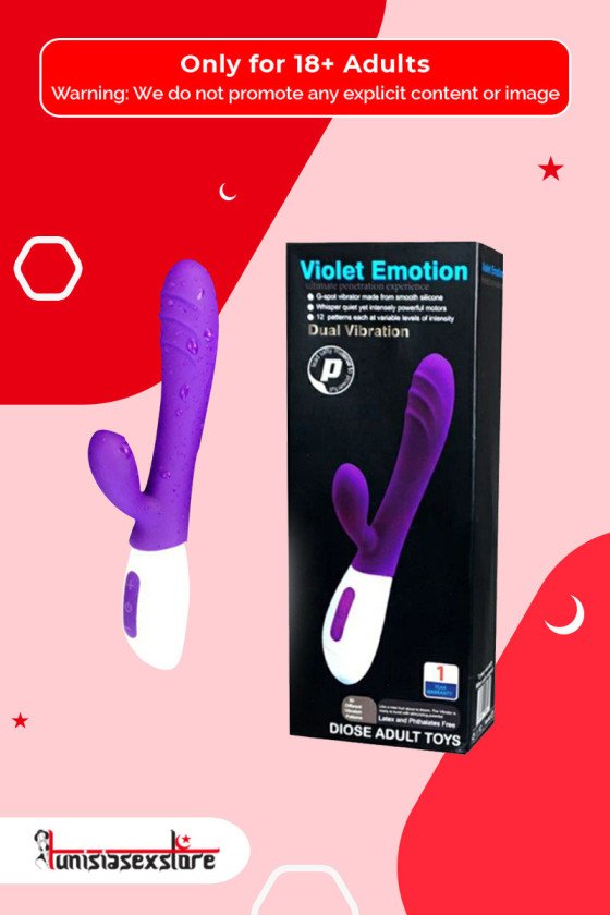 Violet Emotion Rabbit Vibrator RV-033