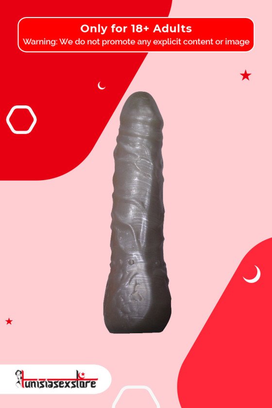 Sex Flesh Silver Realistic Non Vibrator RSNV-022