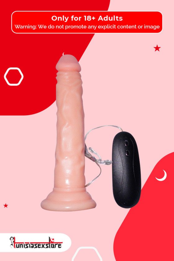 Strong Suction Cup Realistic Vibrator With Remote RSV-082