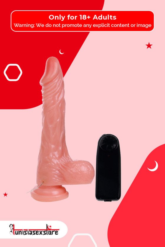 Super Flexible Sucker Base Realistic Vibrator RSV-067