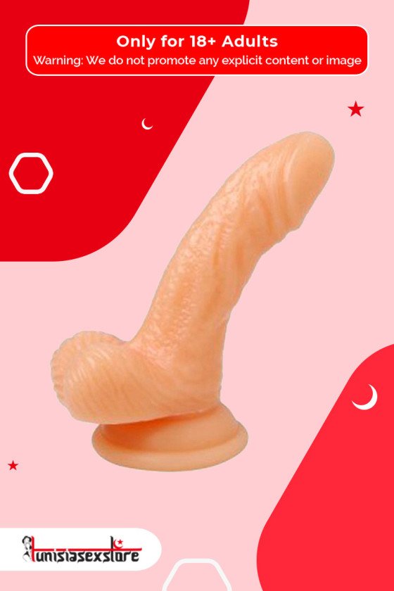 Sex Flesh MultiSpeed Maddox Realistic Vibrator with SuctionV6 RSV-052