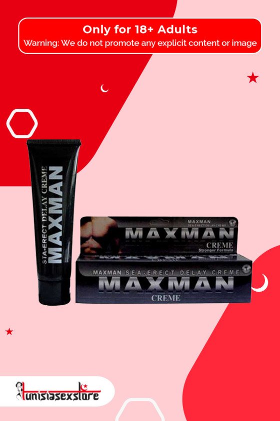 Maxman Delay Sex Creme Penis Enlargement 60g DTZ-004