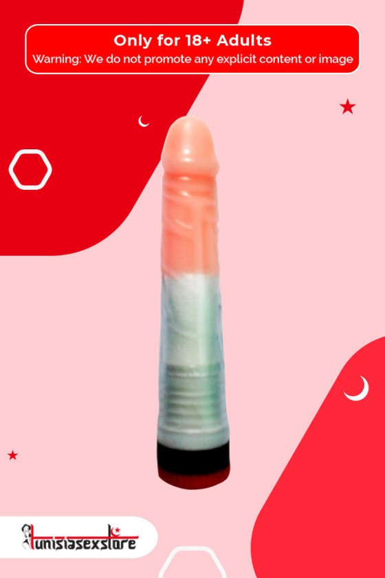 Long Tough Silicone Realistic Vibrator RSV-025