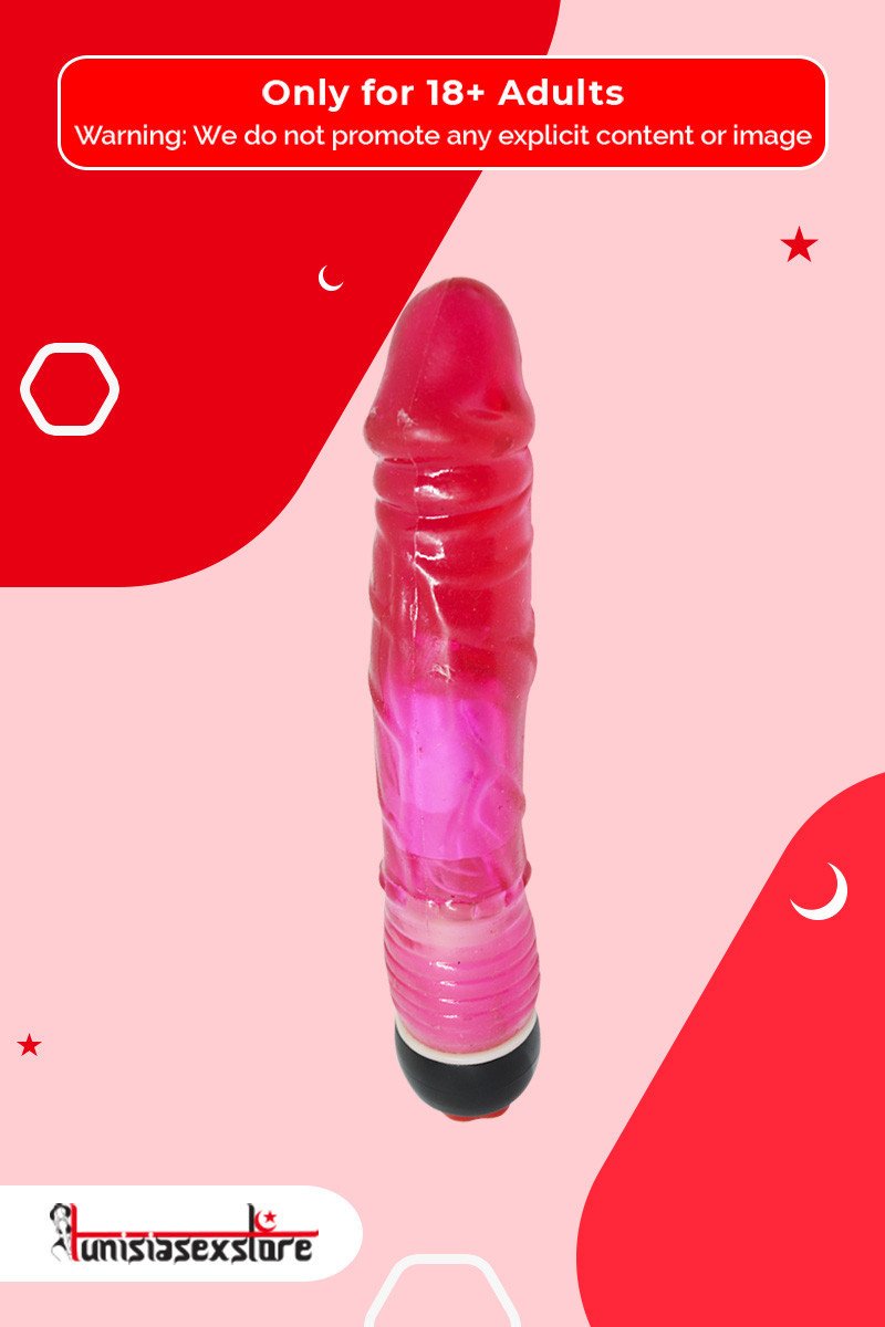 Long Tough Jelly Realistic Vibrator RSV-024