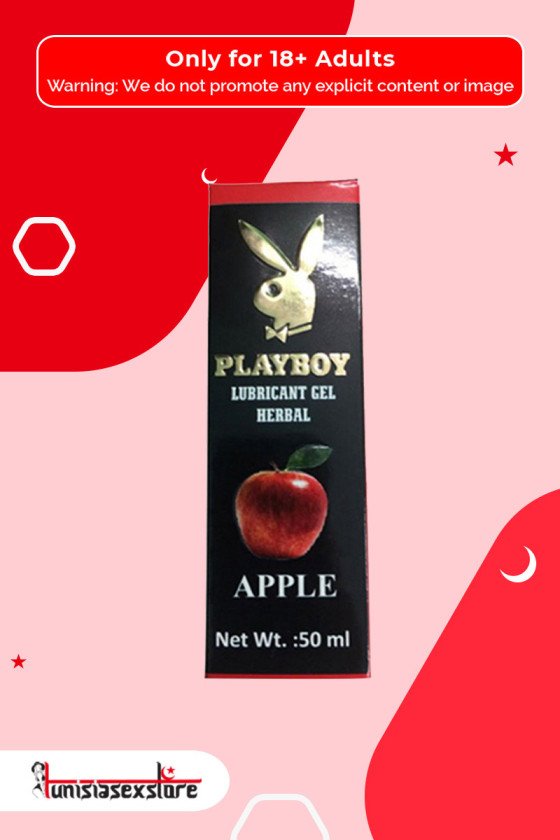 Playboy Lubricant Water Based Gel - Apple Flavoured CGS-032