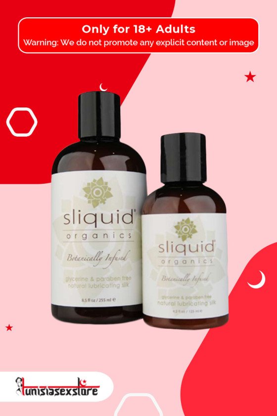 Natural lubricanting Silk Organic by Sliquid 125ml CGS-023